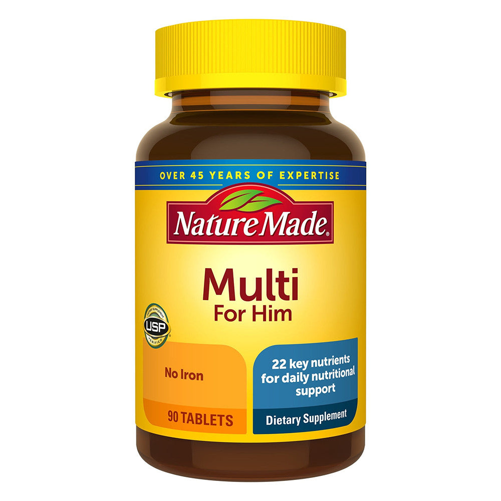 Nature Made Multi For Him Multivitamin And Multimineral Tablets - 90 Ea